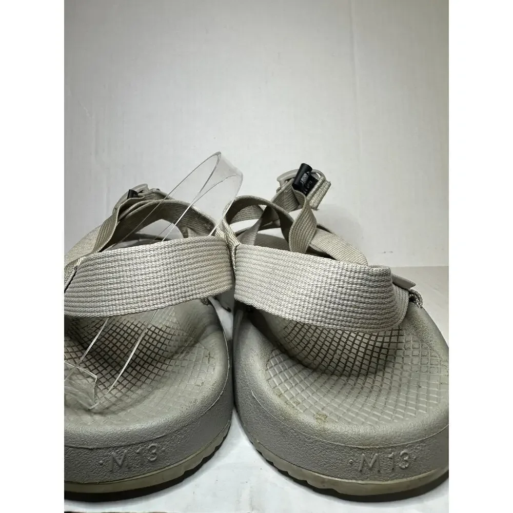 Chaco Men Size 13 Z Strap Hiking Vacation Outdoor Classic Sandals Chateau Gray